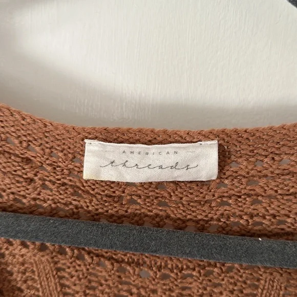Cinched sweater | American threads - Picture 3 of 5
